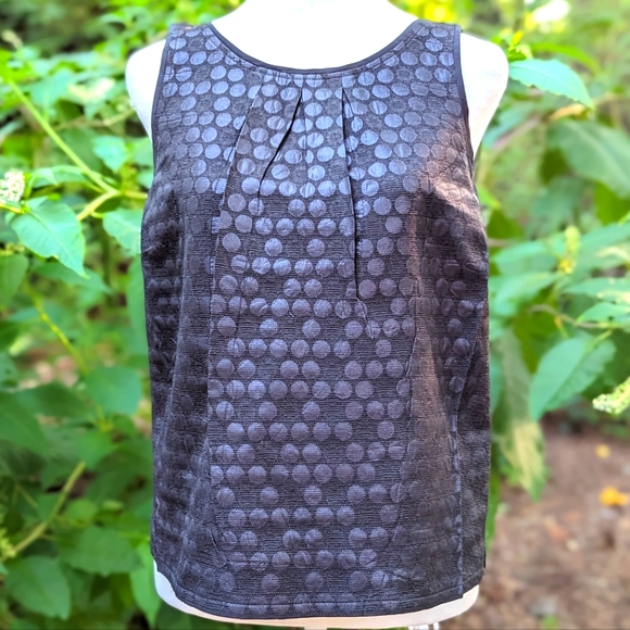 Women’s Cote’lac Tissue Fabric Sleeveless Tank Top, Size 1, US Size: M, black - Picture 1 of 13